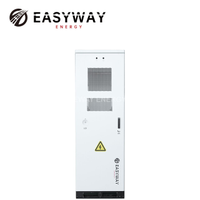 100kWh/50kW High Voltage Rack-mounted 358.4V 280Ah LiFePO4 Battery with Hybrid Inverter