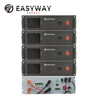 High Voltage Rack-mounted 20kWh 409.6V 50Ah LiFePO4 Battery