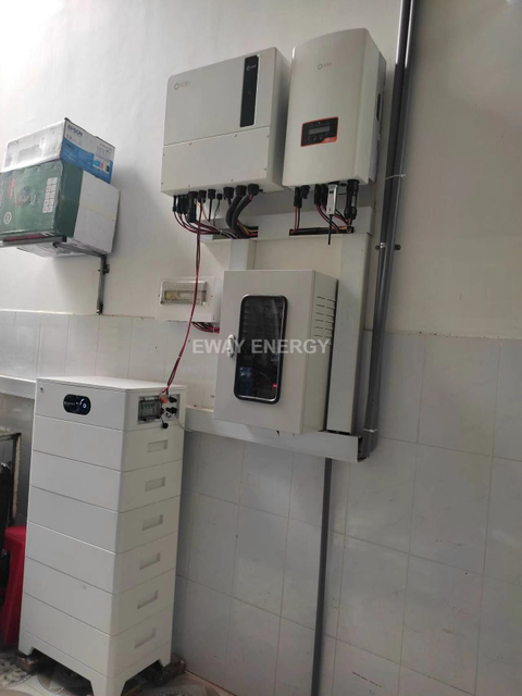 High Voltage System 10kW/30kWh Inverter：Solis Three Phase 10kW