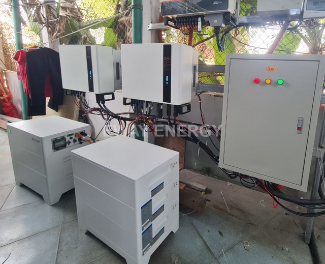 High Voltage System 8kW/10kWh Solis Three Phase