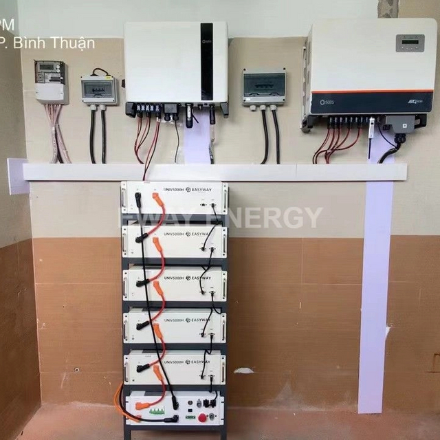 High Voltage System 10kW/25kWh Solis Three Phase 