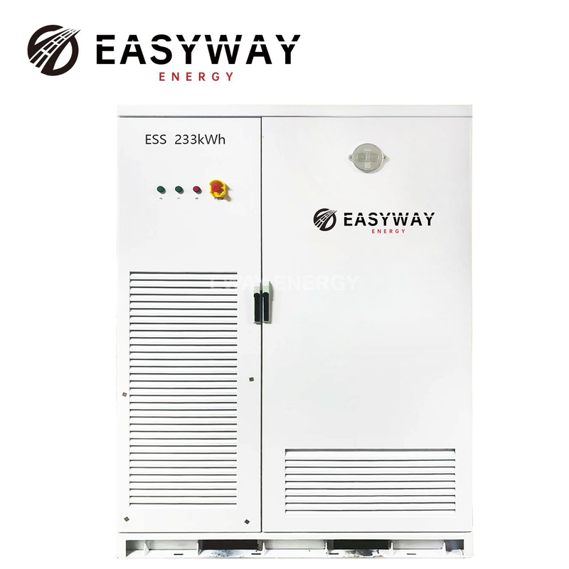 233kWh/100kW High Voltage Rack-mounted 832V 280Ah LiFePO4 Battery 