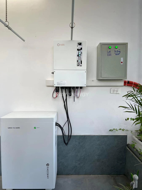 Low Voltage System 5kW/17.4kWh Solis Single Phase 