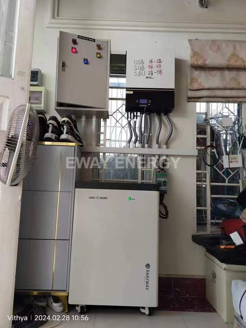 Low Voltage System 5kW/17.4kWh Voltronic Inverter