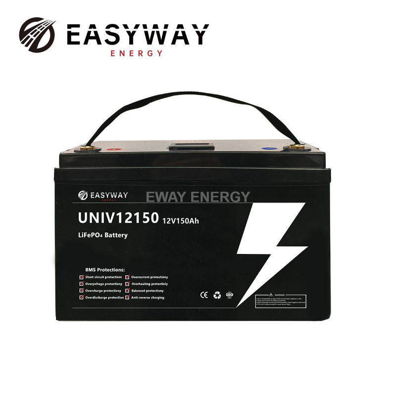 Lead To Lithium Batery with 12V150Ah LiFePO4 Battery