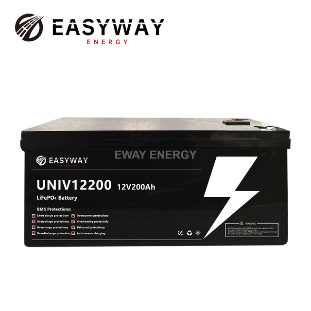 Lead To Lithium Batery with 12V200Ah LiFePO4 Battery